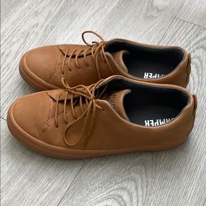Camper brown leather sneakers size 36